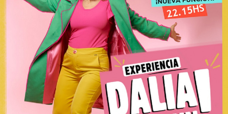 "Experiencia Dalia Gutmann" llega al Teatro Selectro