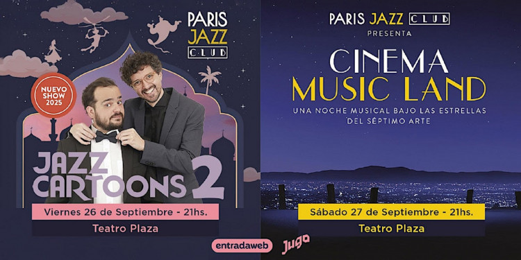 Paris Jazz Club presenta dos nuevos shows