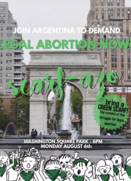 imagen El mundo se solidariza con la Argentina por el aborto legal