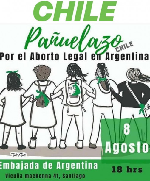 imagen El mundo se solidariza con la Argentina por el aborto legal