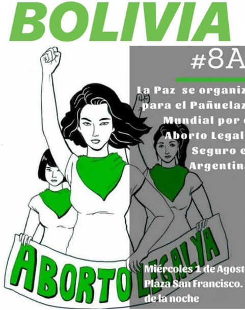 imagen El mundo se solidariza con la Argentina por el aborto legal