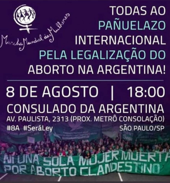 imagen El mundo se solidariza con la Argentina por el aborto legal