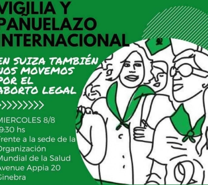 imagen El mundo se solidariza con la Argentina por el aborto legal