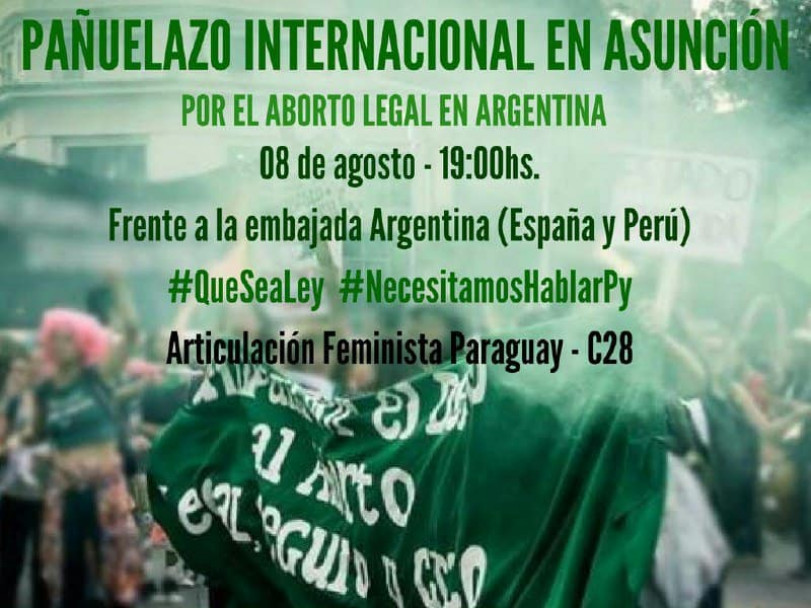 imagen El mundo se solidariza con la Argentina por el aborto legal