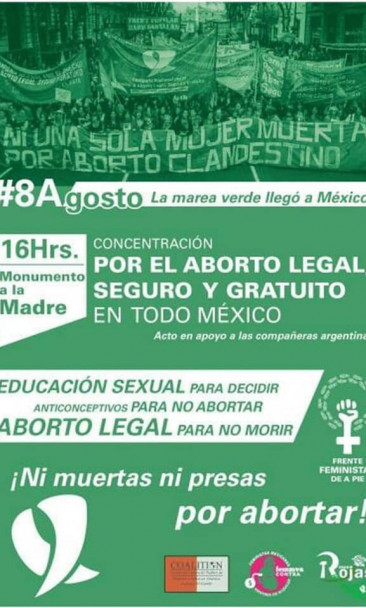 imagen El mundo se solidariza con la Argentina por el aborto legal