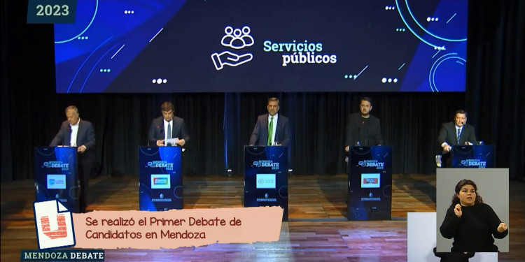Análisis del debate de los candidatos a gobernador para Mendoza