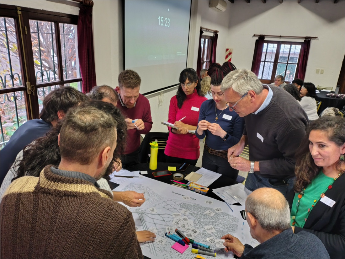 Ensayan estrategias para gestionar el agua de la cuenca Norte de Mendoza los próximos 25 años