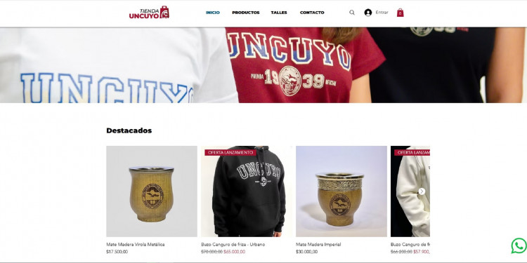 La UNCUYO ya tiene su tienda de productos y hay oferta de lanzamiento