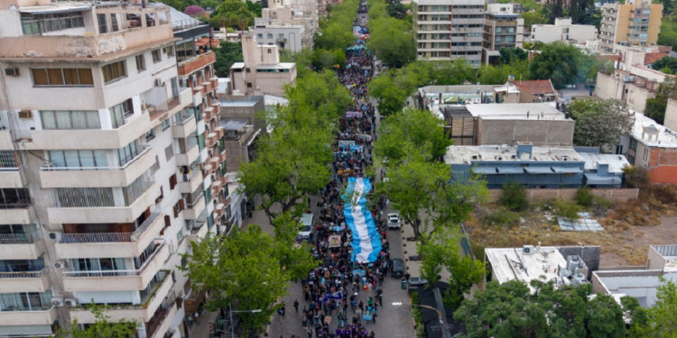La quinta Marcha Federal reafirmó el reclamo por la ley de Financiamiento Universitario