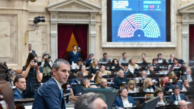 imagen En general y en particular: el oficialismo logró el aval en Diputados para la "Ley Bases" 