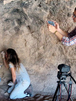 Arte rupestre: hallaron las inscripciones más antiguas de Sudamérica en Neuquén