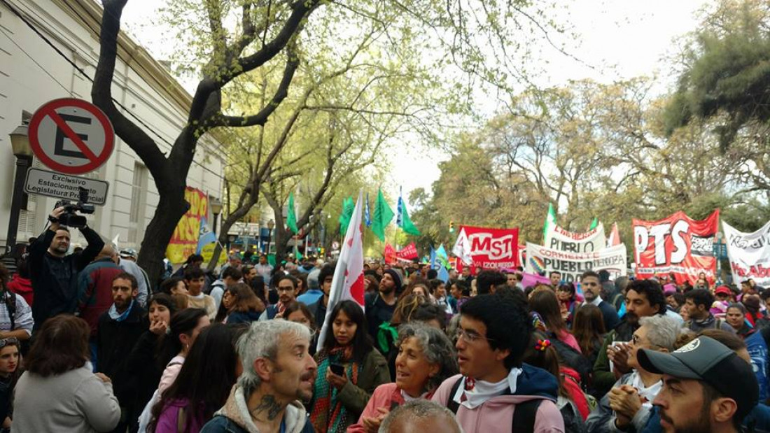 Movilizaciones de ambientalistas tras la presentación del proyecto de zonificación minera en Malargüe