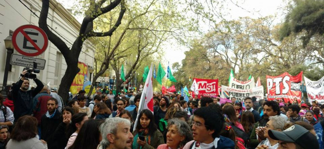 Movilizaciones de ambientalistas tras la presentación del proyecto de zonificación minera en Malargüe