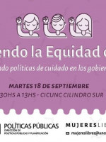 Economía del Cuidado, un proyecto para impulsar la equidad de género