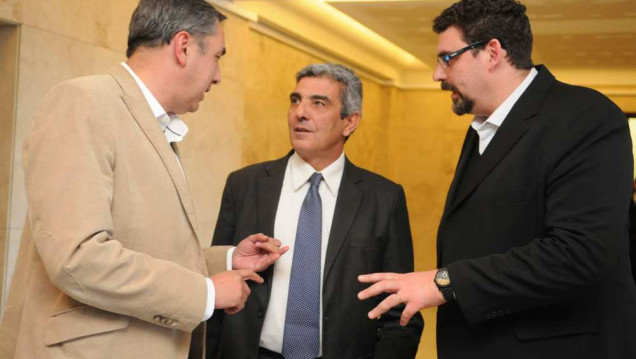 imagen Empezó la transición: Gantus recibió a Kerchner y Vaquié