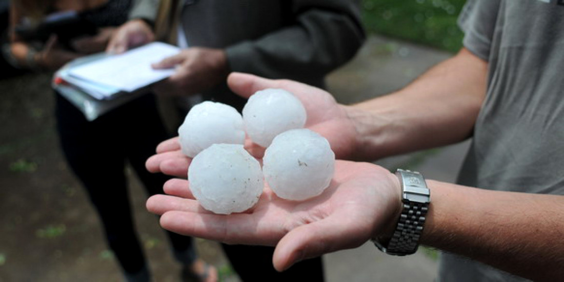 Caótica tormenta en Mendoza