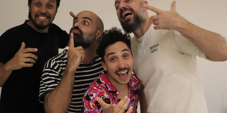 Menú rockero en la Nave Cultural con Flanes y Chancho Va