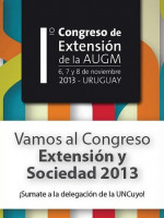 ¡Sumate a la delegación que viajará al Congreso de Extensión!