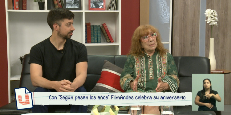 Pinty Saba presenta "Según pasan los años", en el aniversario de FilmAndes