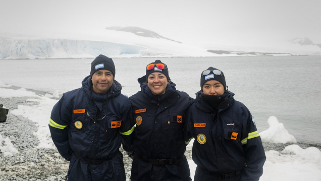 imagen Invernantes nóveles se enfrentan por primera vez a la odisea de vivir un año en la Antártida