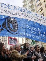 Concentraciones en todo el país en defensa de la Ley de Medios