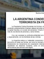 Argentina condenó al ataque en Francia