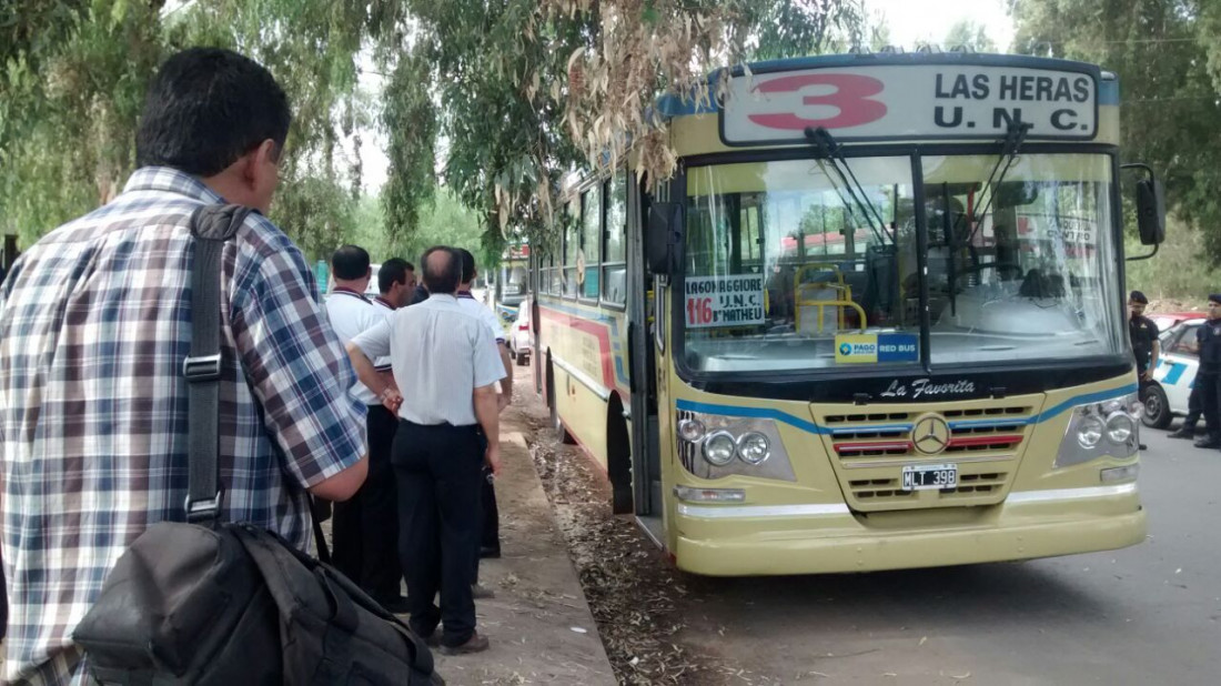 Hoy no habrá colectivos a partir de las 22