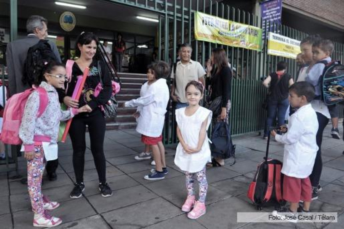 Los chicos de casi todo el país comenzaron las clases