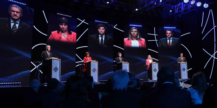 Segundo debate presidencial en foco: afirmaciones dudosas y cruces punzantes 