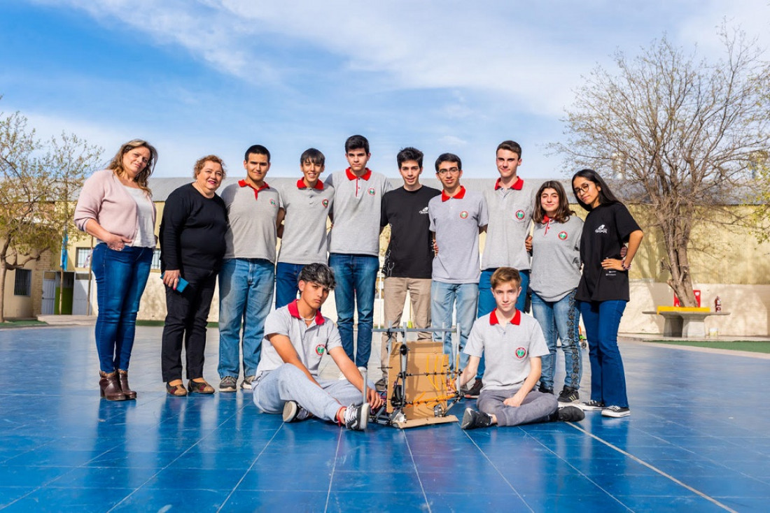 Con un equipo de Mendoza, Argentina salió subcampeona en el Mundial de Robótica