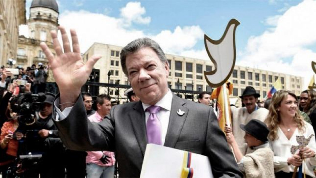 El mundo saludó a Juan  Manuel Santos por el Nobel de la Paz