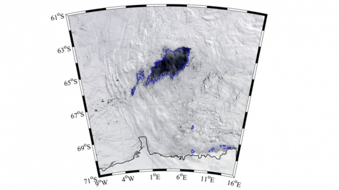 Descubren en la Antártida un agujero del tamaño de Panamá