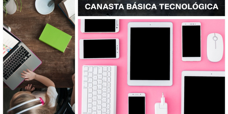 Canasta básica tecnológica: los dispositivos y servicios para estudiar son cada vez más costosos