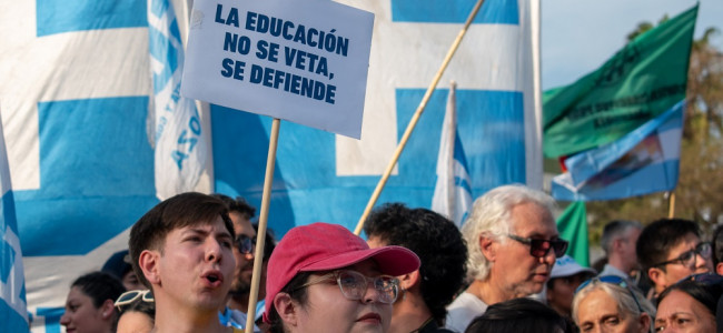 Las universidades nacionales también pelean por el financiamiento en el presupuesto 2027