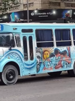 La Scaloneta nació en Mendoza: la historia del viejo colectivo que se pintó aquí para alentar a la Selección
