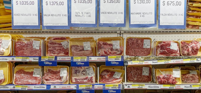 Precios Justos Carne se renovará con un incremento de 3,2% en el valor de siete cortes