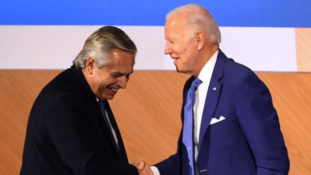 imagen En una reunión a "agenda abierta", Fernández se verá este miércoles con Biden en la Casa Blanca