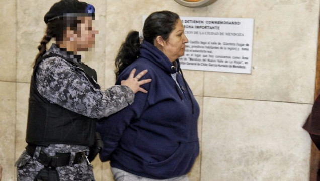 imagen La tesorera de la Tupac, con prisión domiciliaria