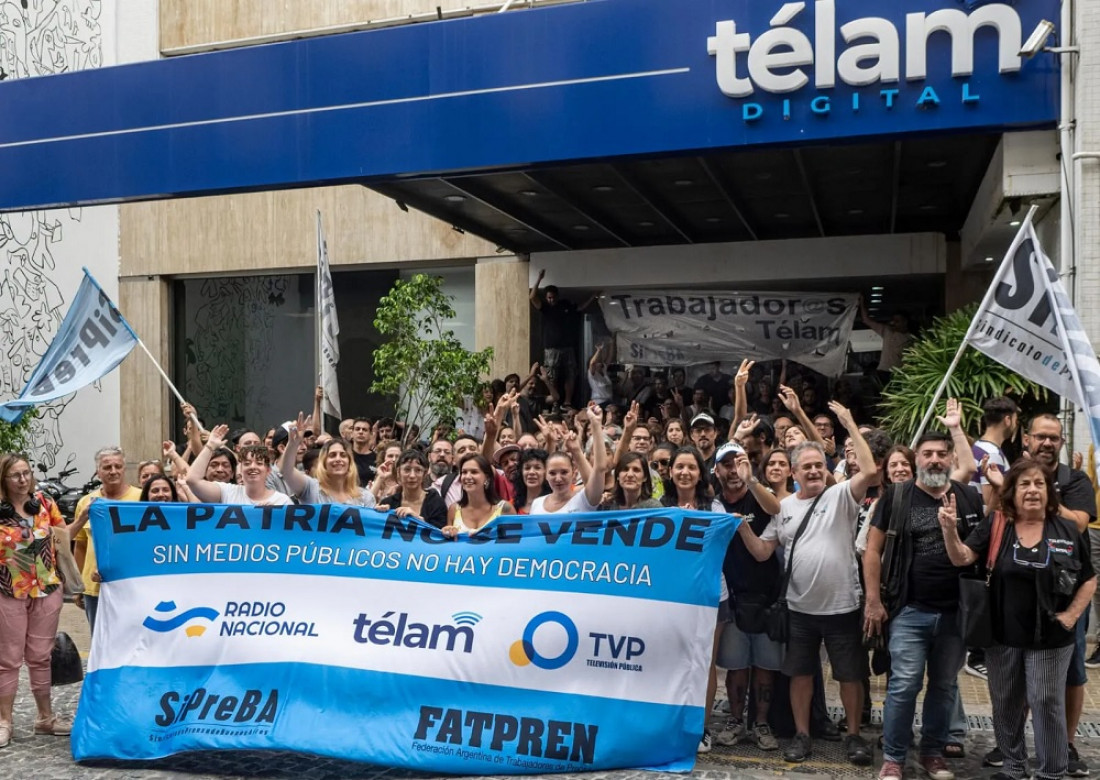 El Gobierno cerró Télam, la histórica agencia estatal de noticias
