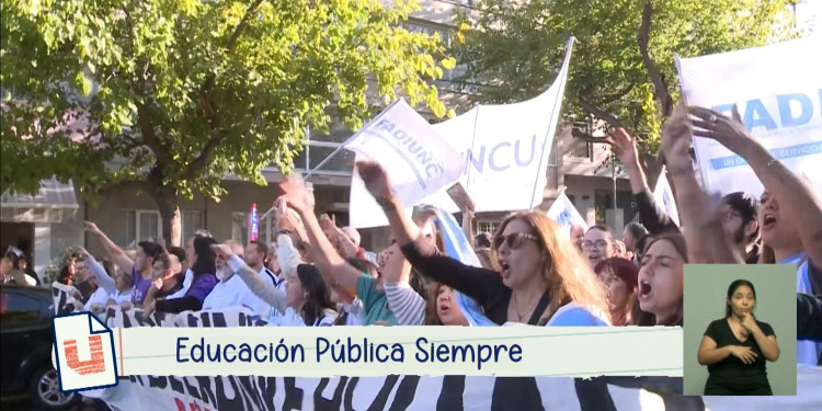 Todo lo que dejó la marcha federal universitaria en Mendoza en defensa de la educación pública