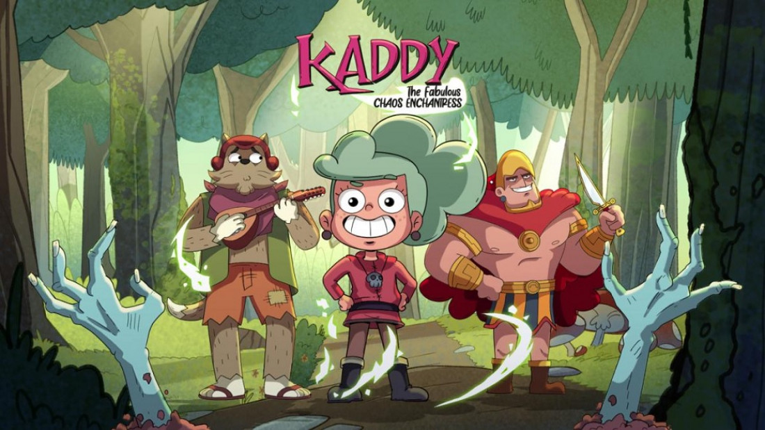 "Kaddy, la fabulosa hechicera del caos", la serie argentina que llegó a Cartoon Network