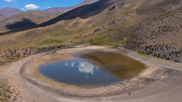 imagen Por primera vez, inventariaron 212 humedales del Cinturón Verde y dos zonas de Malargüe