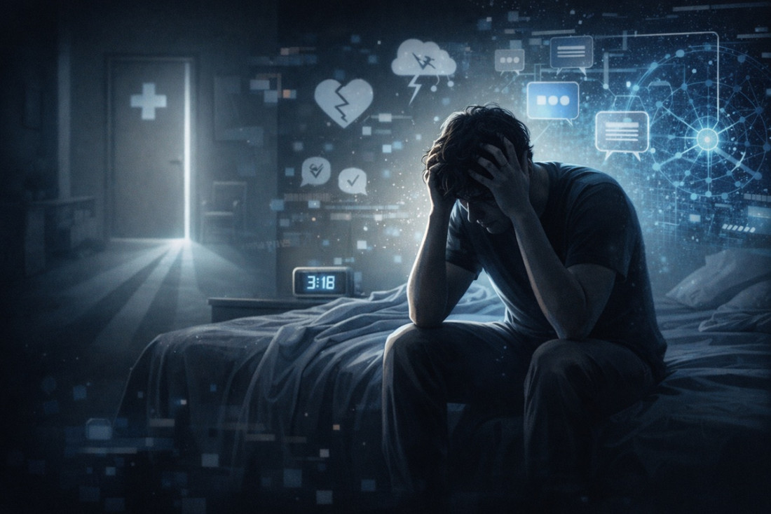 Salud mental: un estudio de la UBA vincula el uso de IA con mayor ansiedad y deterioro del sueño