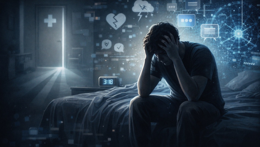 imagen que ilustra noticia Salud mental: un estudio de la UBA vincula el uso de IA con mayor ansiedad y deterioro del sueño