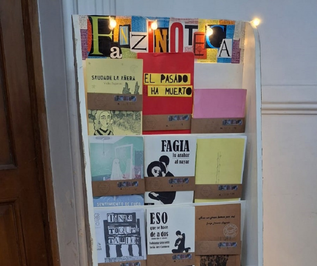 Primera Fanzinoteca en Mendoza: un espacio que afirma años de publicación autogestiva