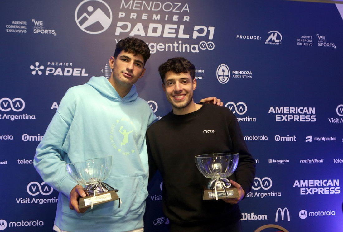 Arturo Coello y Agustín Tapia son los campeones del Mendoza Premier Pádel