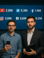 Influencers de noticias: millones de seguidores y un perfil que se repite a nivel global 
