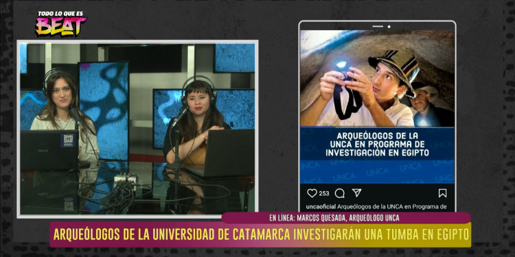 Arqueólogos de la UNCA investigarán una tumba en Egipto