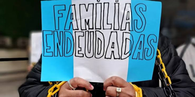 Endeudamiento familiar: casi 6 millones están en mora