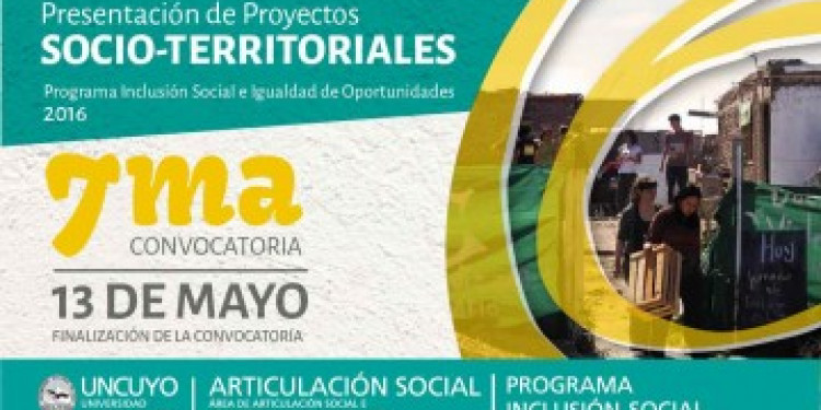 7ma Convocatoria a Proyectos Socio-Territoriales